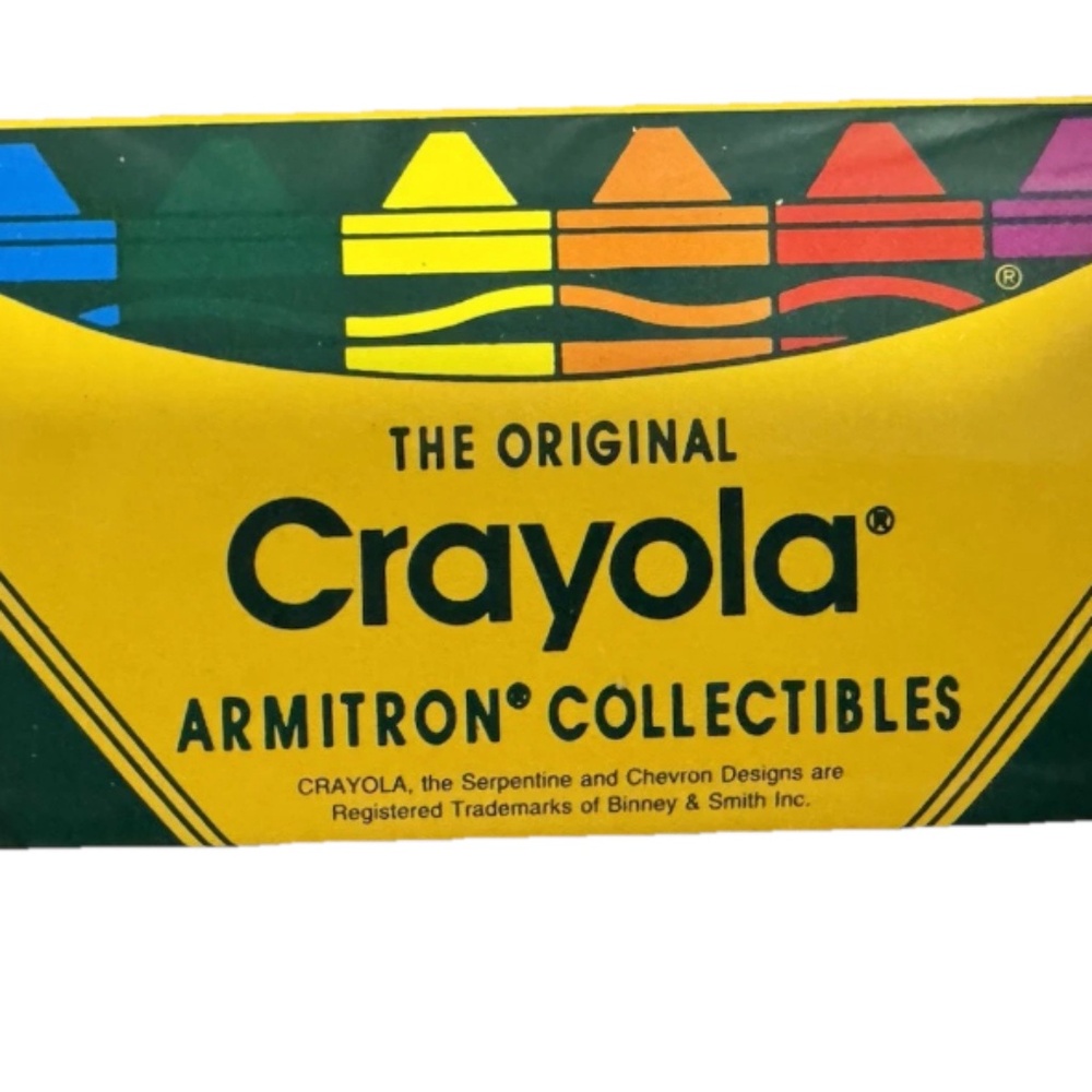 Armitron Crayola Crayons  Watch 1990s W/original Paperwork, Case And Watch